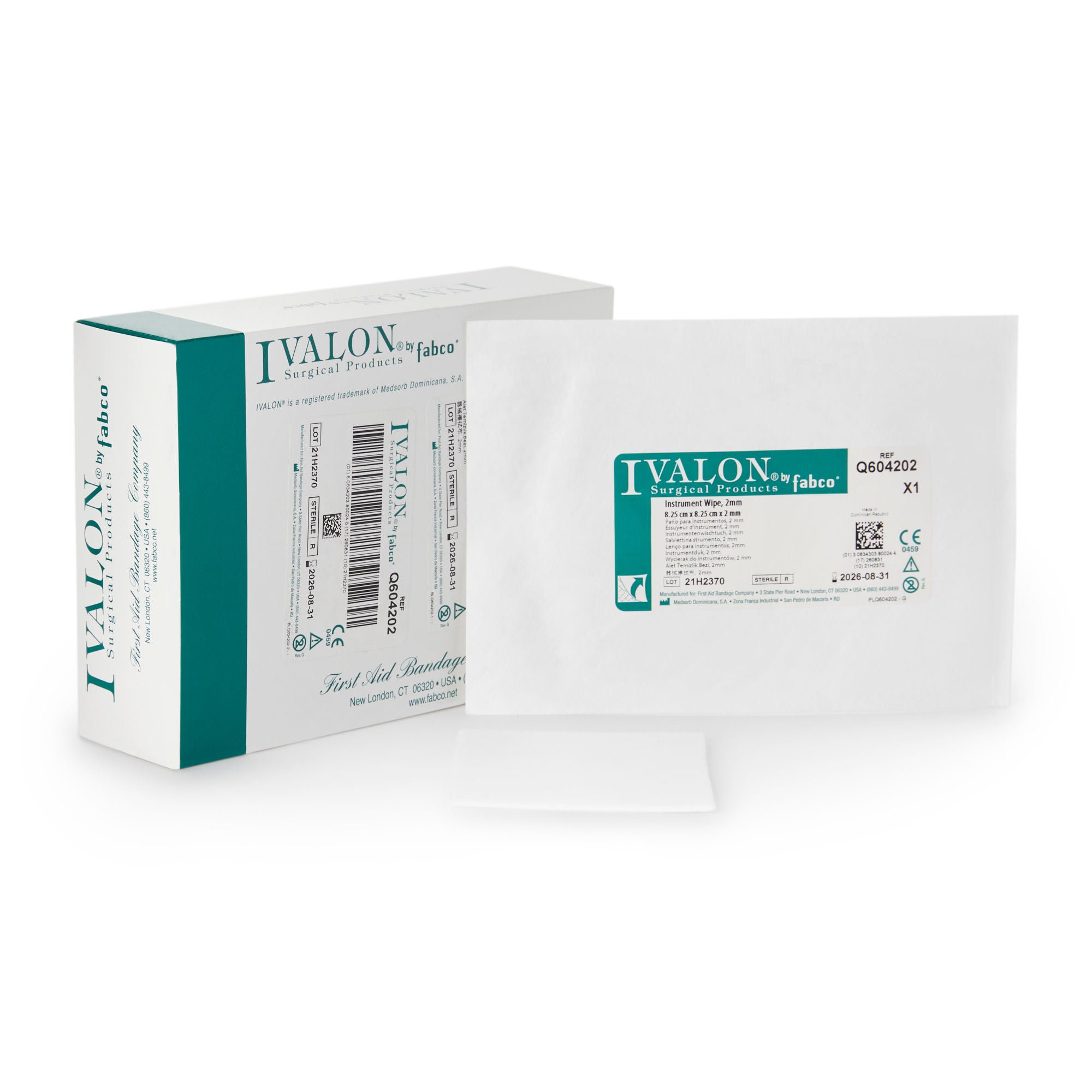 First Aid - Q604202 Ivalon® Instrument Wipe