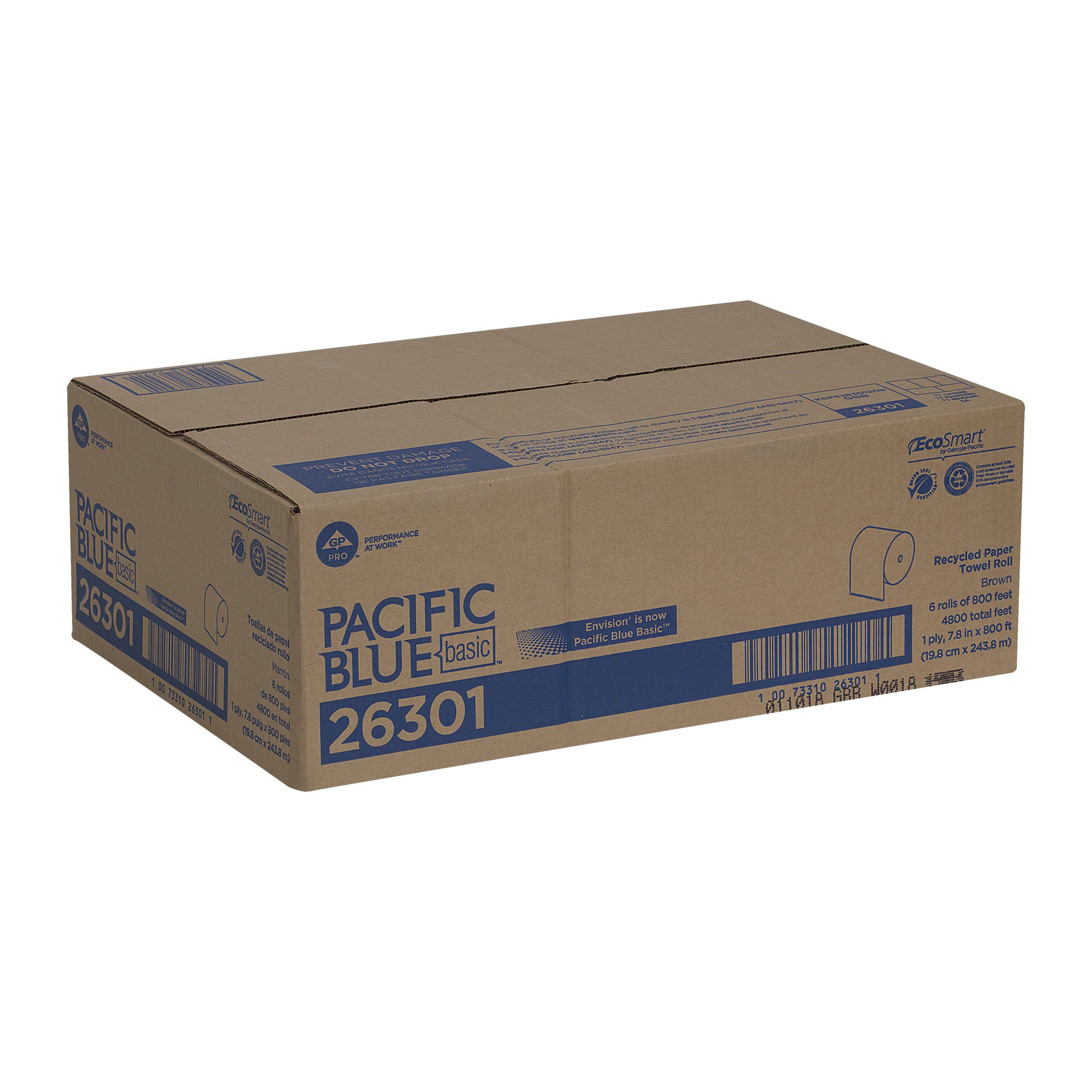 Georgia-Pacific Consumer Products LP - 26301 Pacific Blue Basic™ Brown Paper Towel