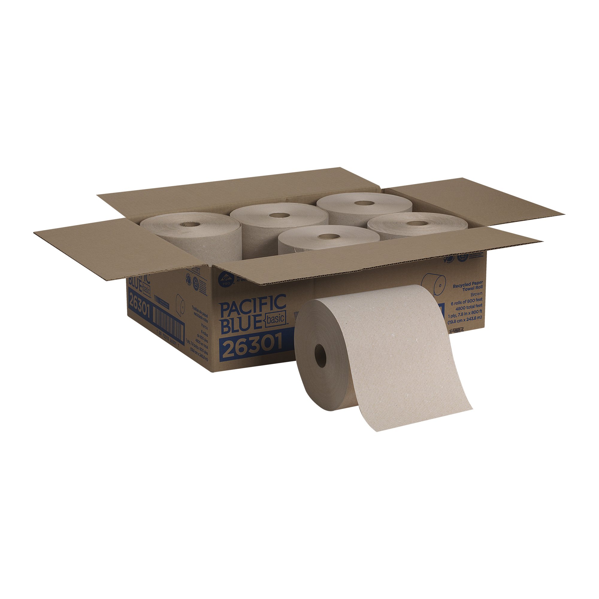 Georgia-Pacific Consumer Products LP - 26301 Pacific Blue Basic™ Brown Paper Towel
