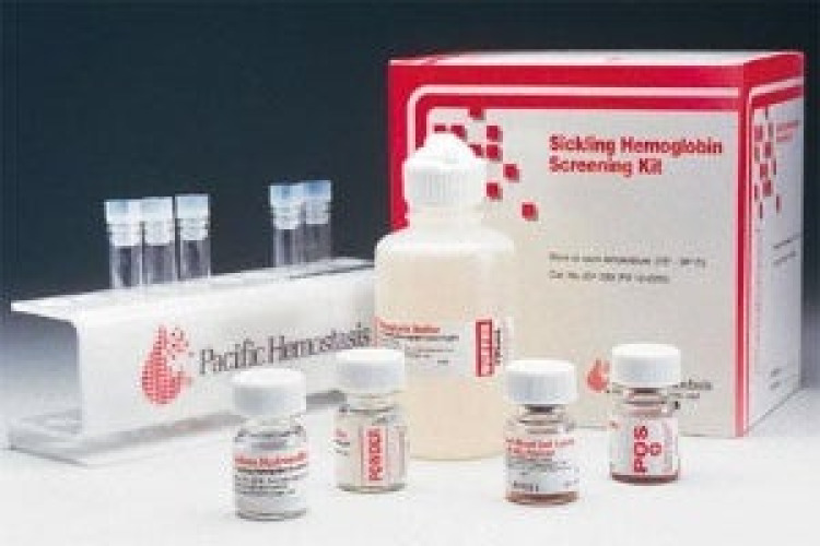 Fisher Anatomical - 22251050 Hematology Test Kit Pacific Hemostasis® SickleScreen® Sickle Cell Disease / Sickle Cell Trait 30 Tests CLIA Non-Waived