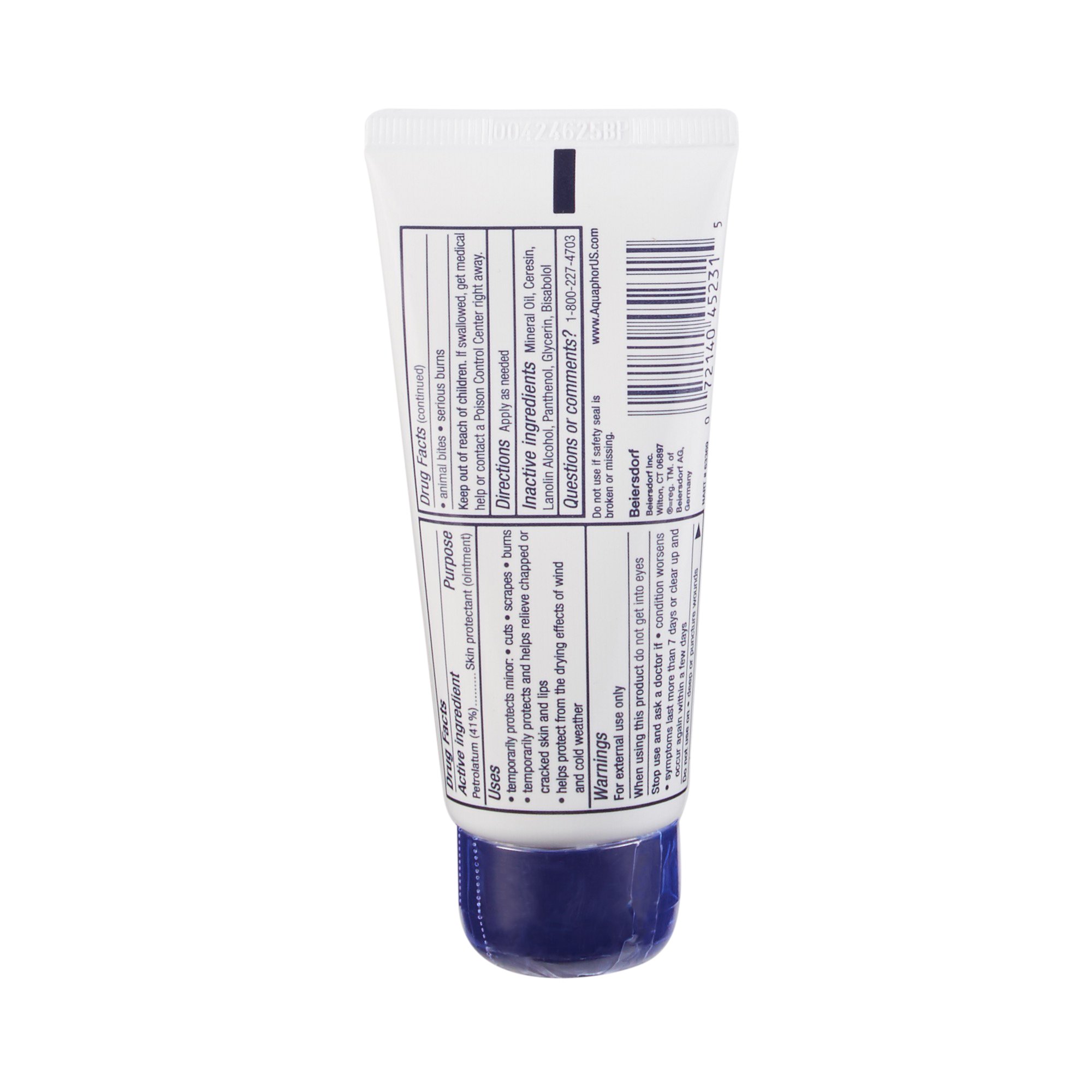 Beiersdorf - 72140045231 Aquaphor® Moisturizer Ointment Tube
