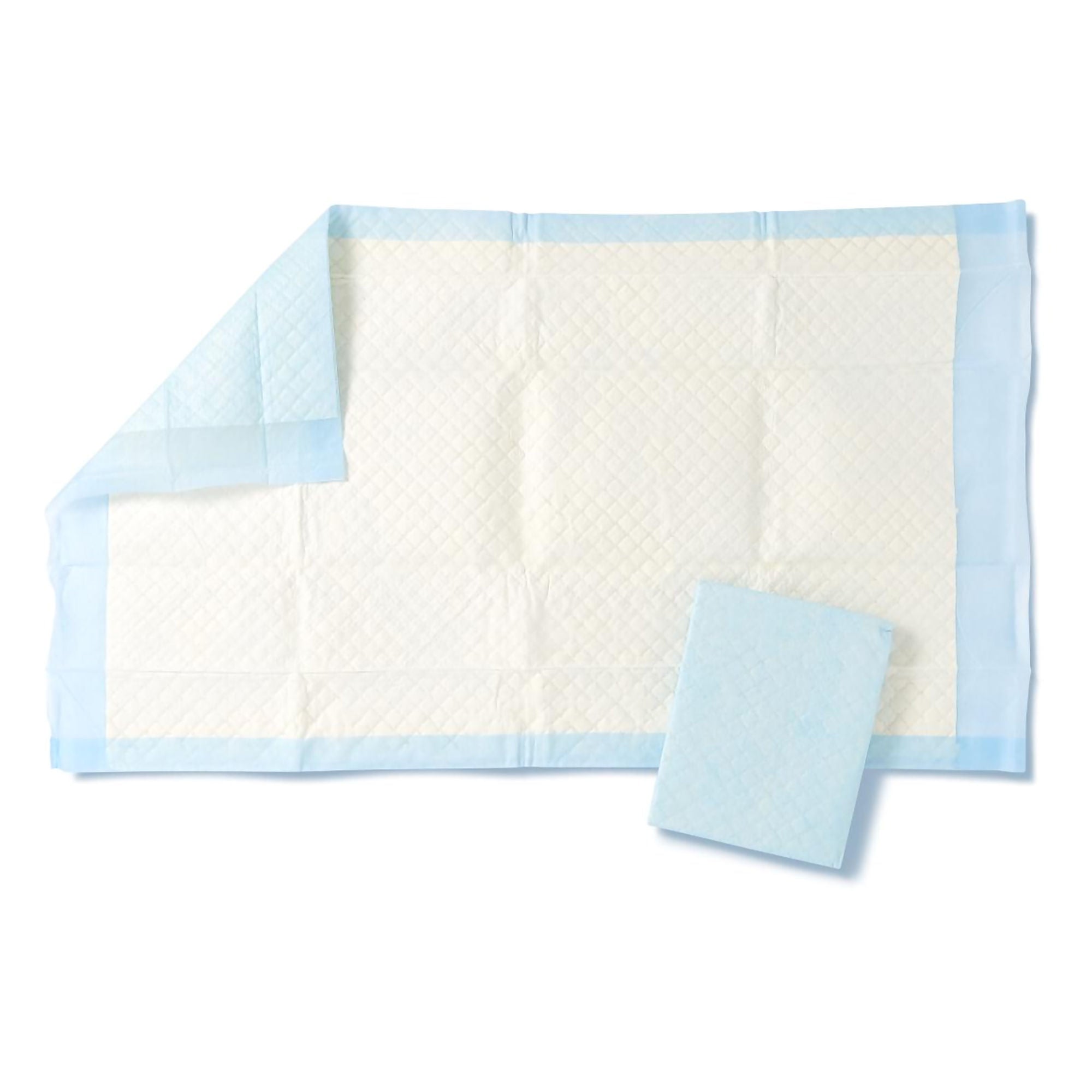 Medline - MSC282110 Disposable Underpad Protection Plus® 23 X 36 Inch Fluff / Polymer Heavy Absorbency