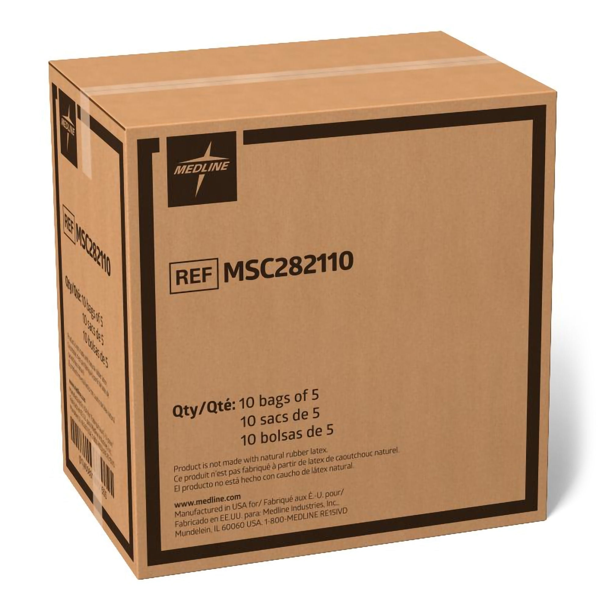 Medline - MSC282110 Disposable Underpad Protection Plus® 23 X 36 Inch Fluff / Polymer Heavy Absorbency