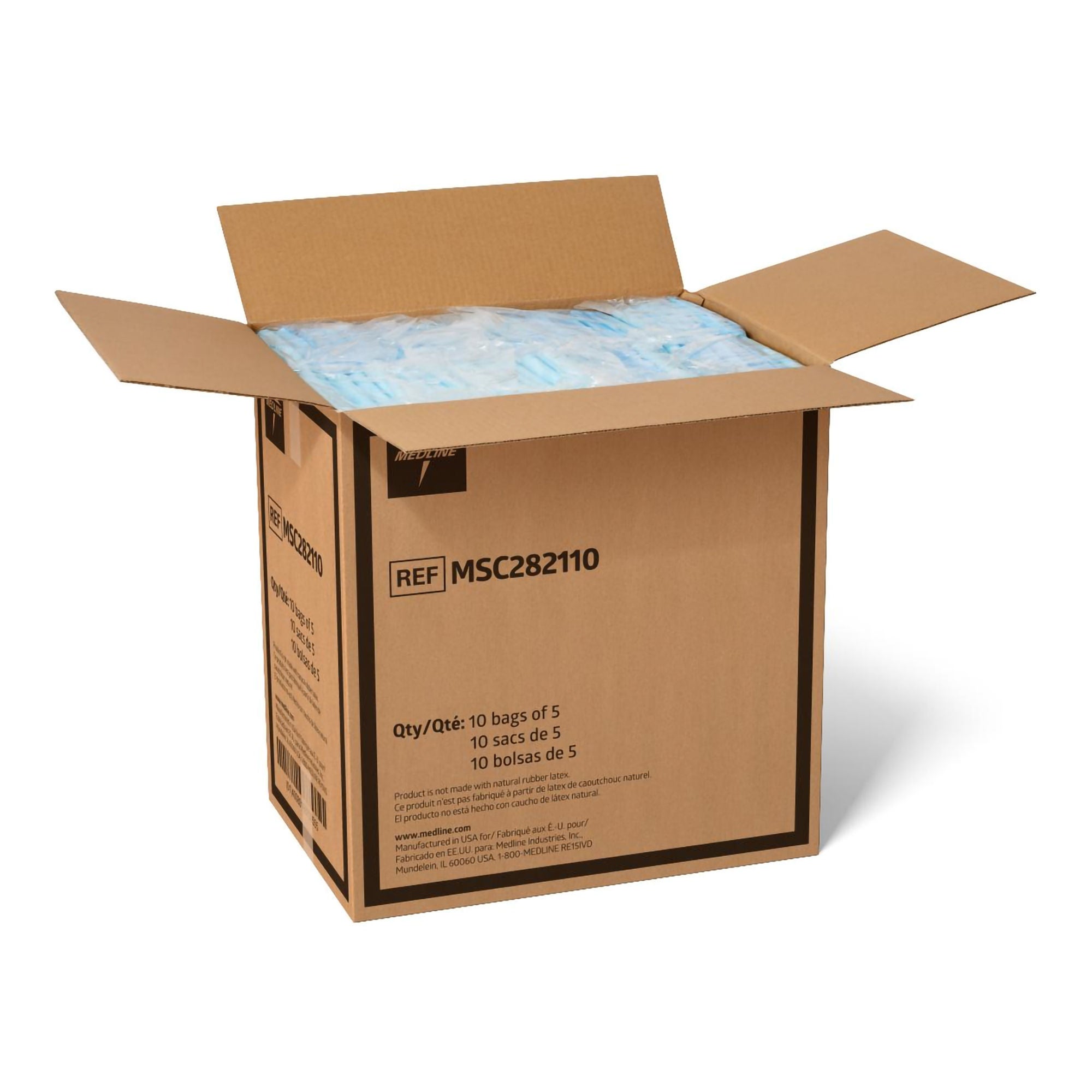 Medline - MSC282110 Disposable Underpad Protection Plus® 23 X 36 Inch Fluff / Polymer Heavy Absorbency