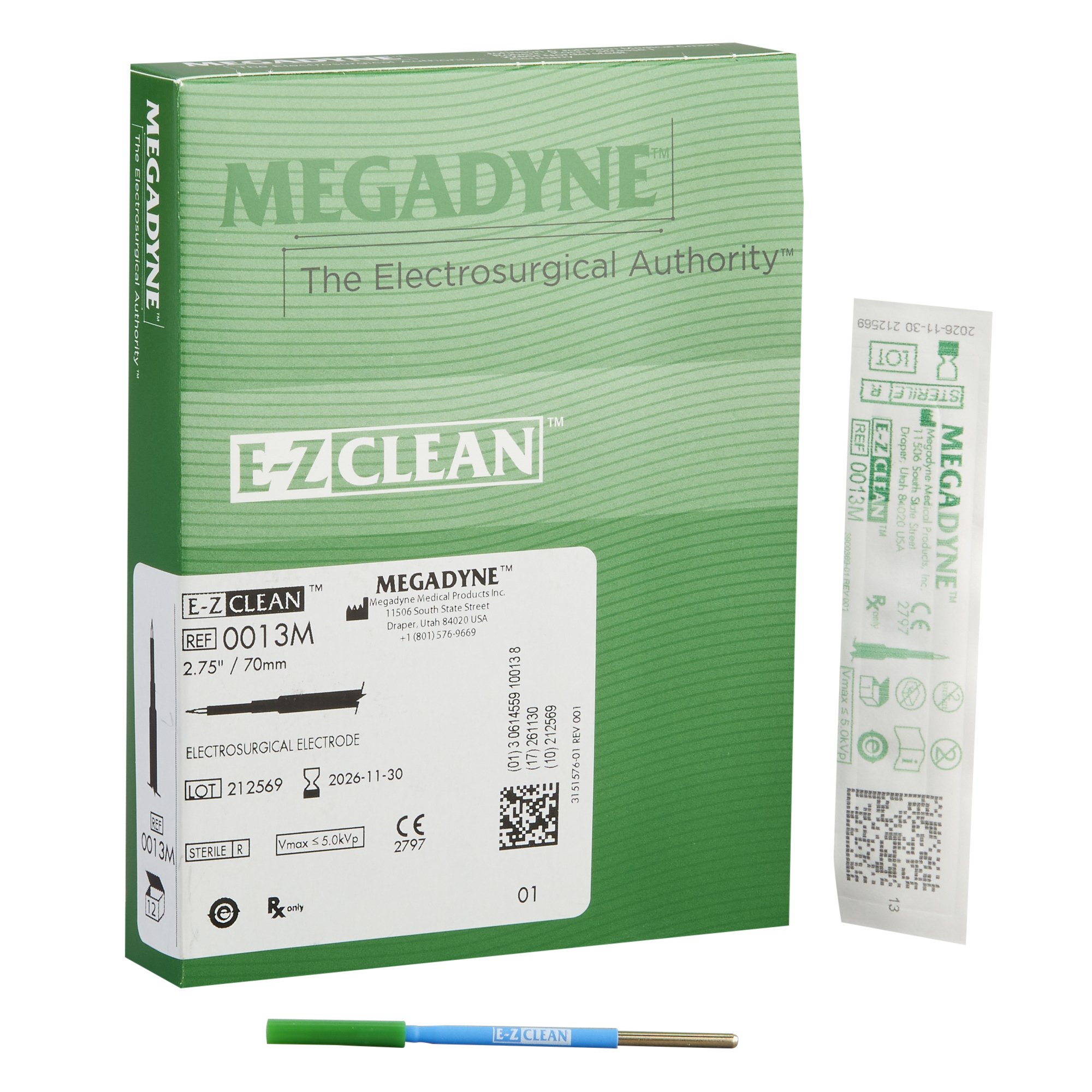 J & J Healthcare Systems 0013M - E-Z Clean® Electrode - 12/Box
