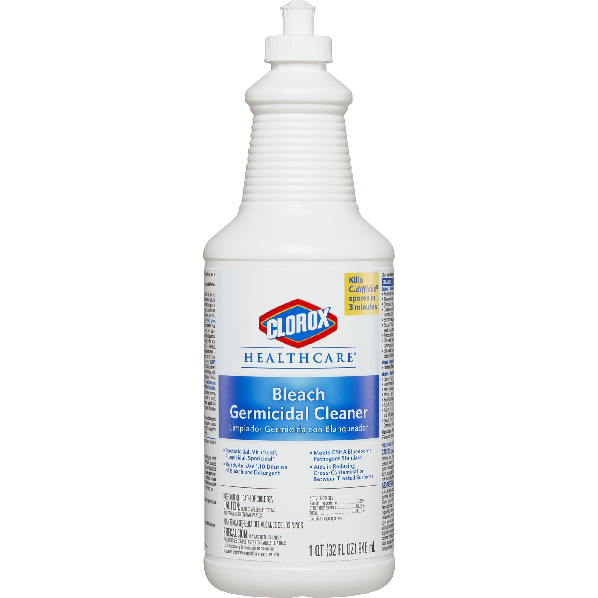 The Clorox Company - 68832 Clorox Healthcare® Bleach Germicidal Cleaner