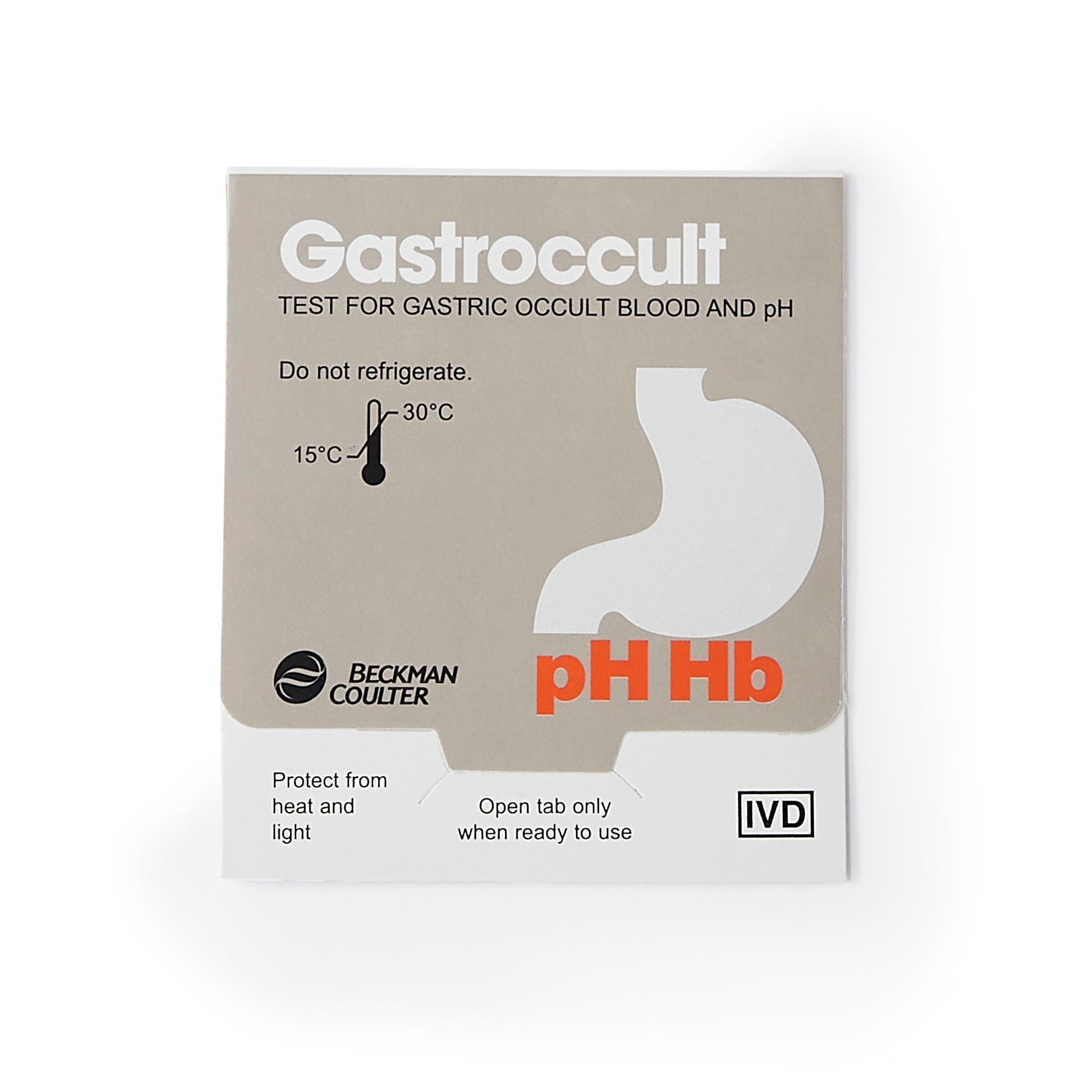 Hemocue - 66040A Cancer Screening Test Kit Gastroccult® Gastric Occult Blood and pH Test 40 Tests CLIA Waived