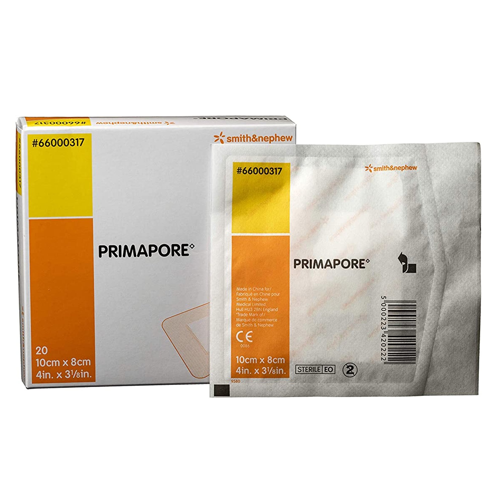 Smith & Nephew - 66000317 Primapore Adhesive Dressing