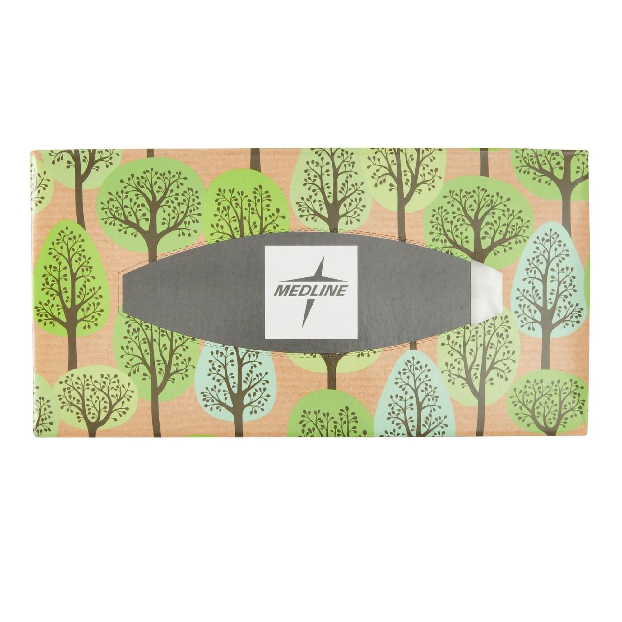 Medline - NON243277 Facial Tissue Medline White 8 X 8.3 Inch 90 Count