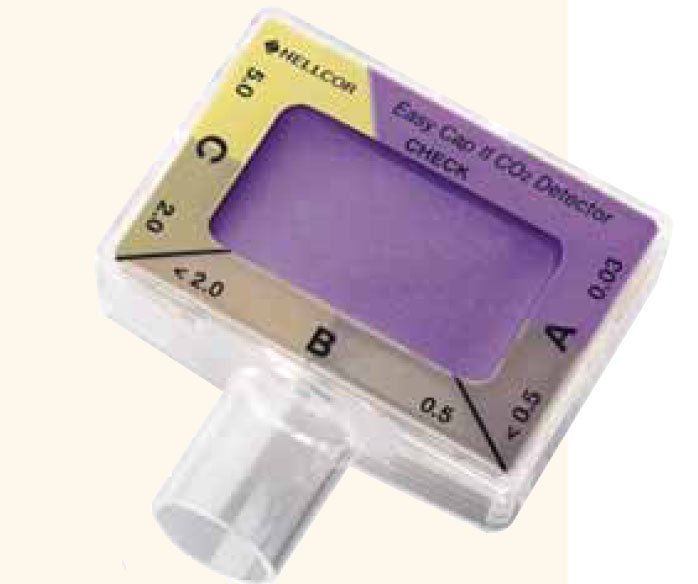 Medtronic MITG EASYCAPII6 - Nellcor™ Adult Colorimetric CO2 Detector - 1/Each, 6/Case