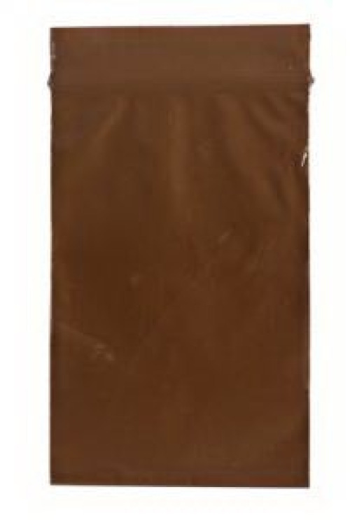 ASP Global LLC - Q202 Reclosable UV Protection Bag 4 X 6 Inch Plastic Amber Zipper Closure