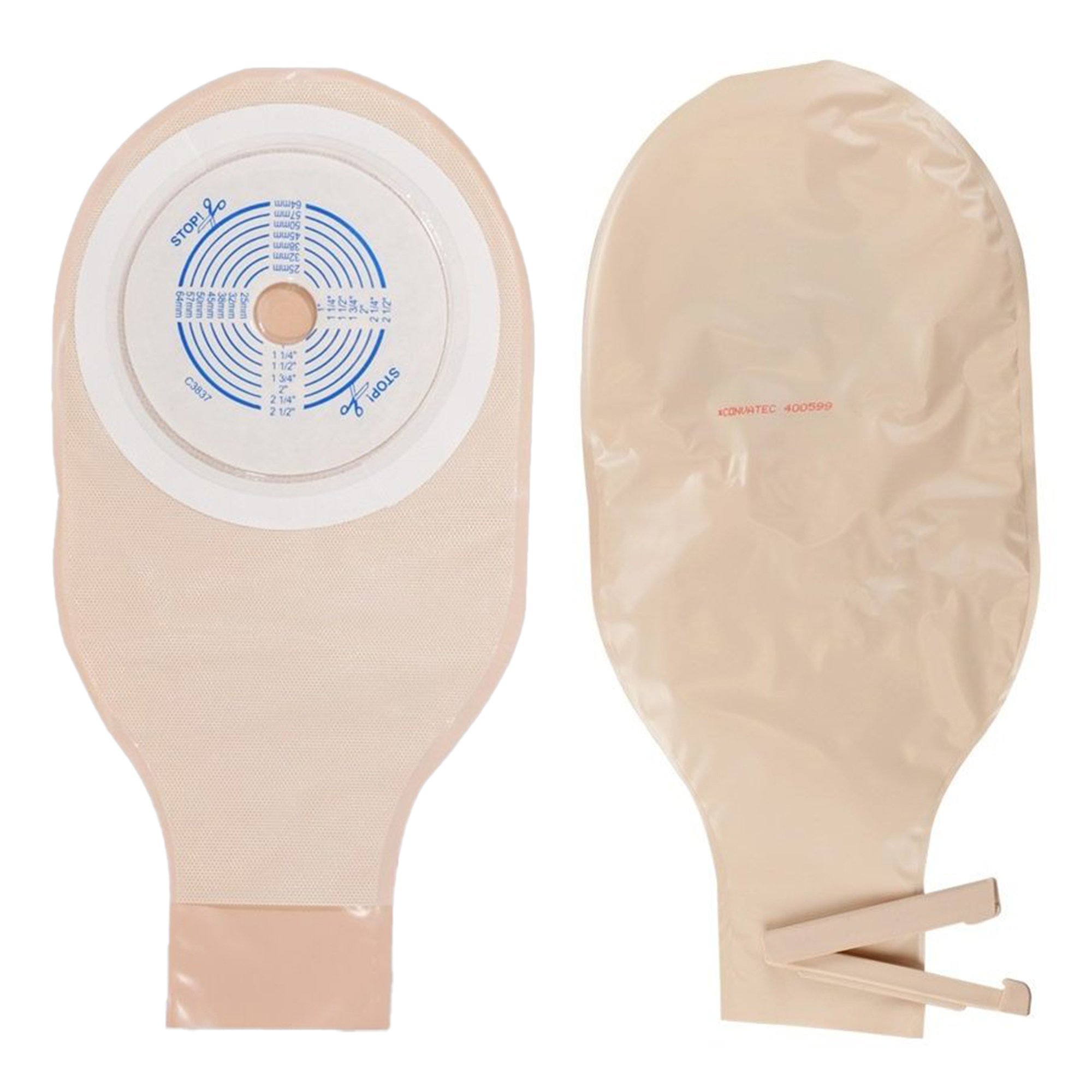 ConvaTec - 400599 ActiveLife® One-Piece Opaque Colostomy Pouch