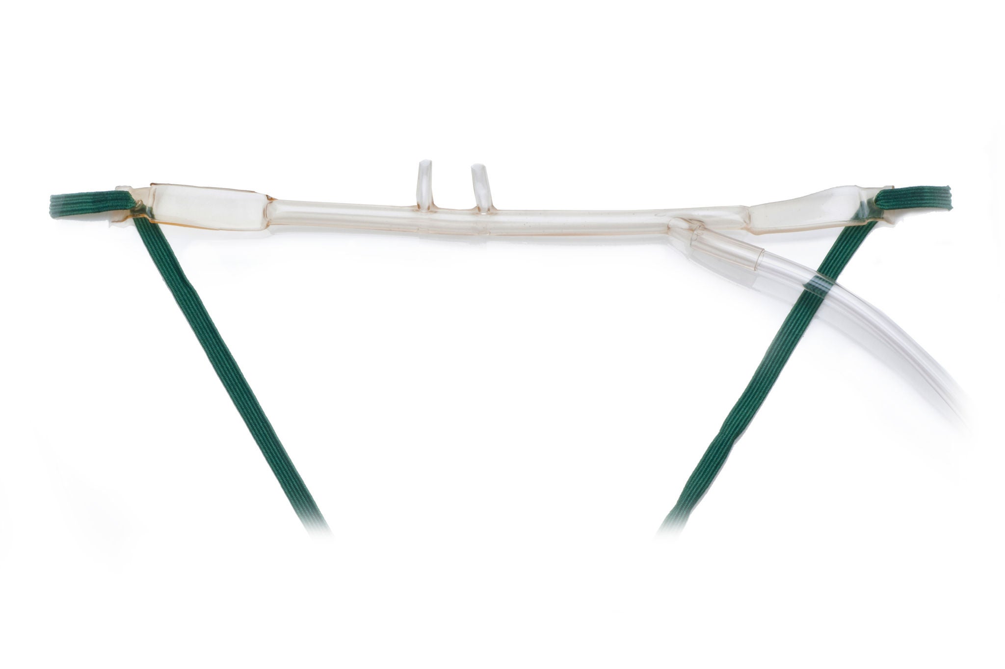 Medline - HUD1100 Nasal Cannula Hudson RCI® Adult Curved Prongs 7 Foot Tubing Low Flow Rate