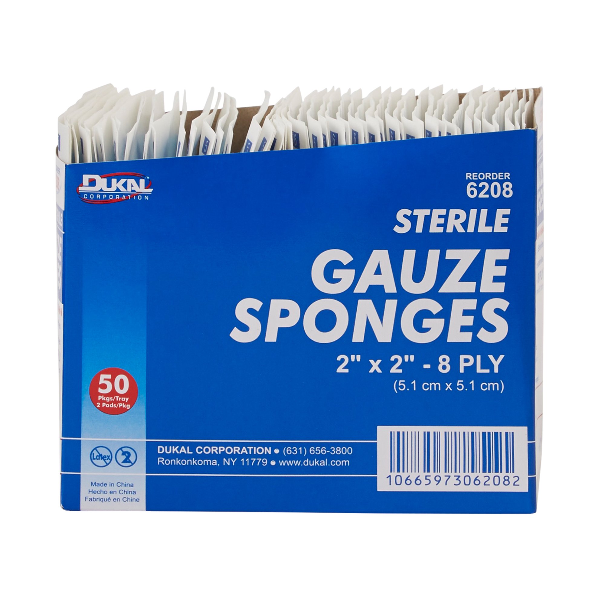 Dukal Gauze Sponge 6208 by Dukal