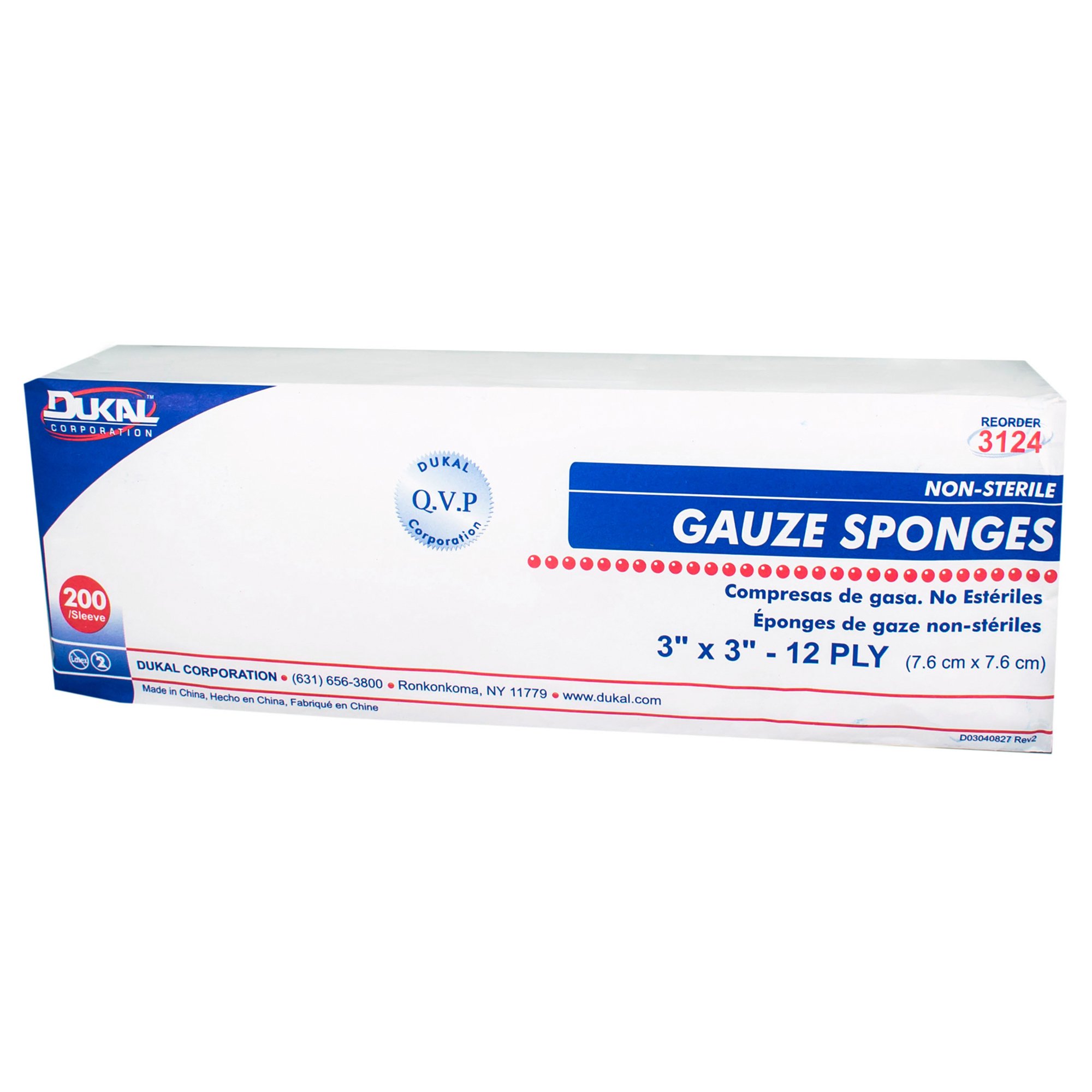 Dukal - 3124 Dukal™ Gauze Sponge