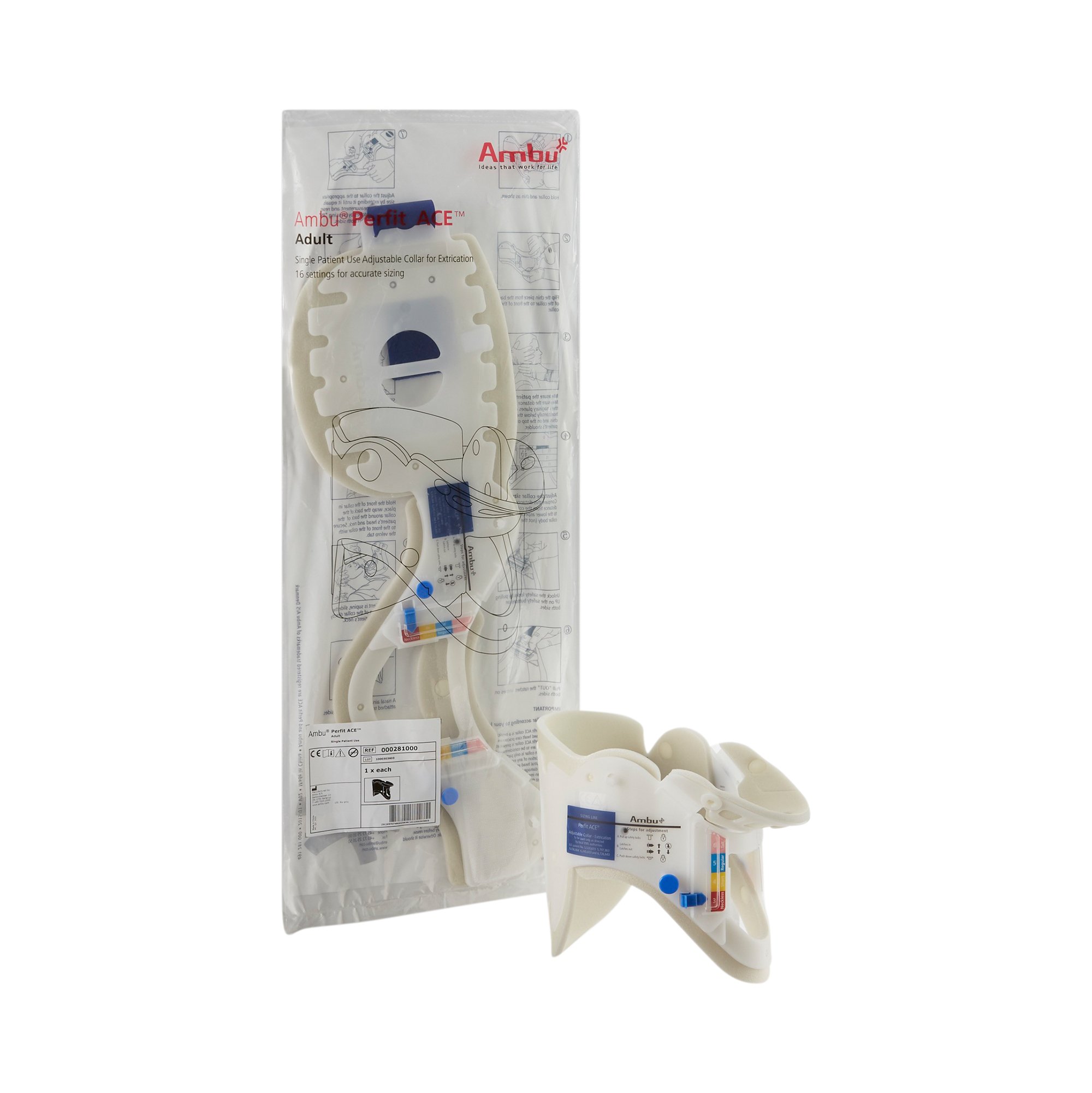 Ambu - 000281000 Perfit ACE® Rigid Cervical Collar