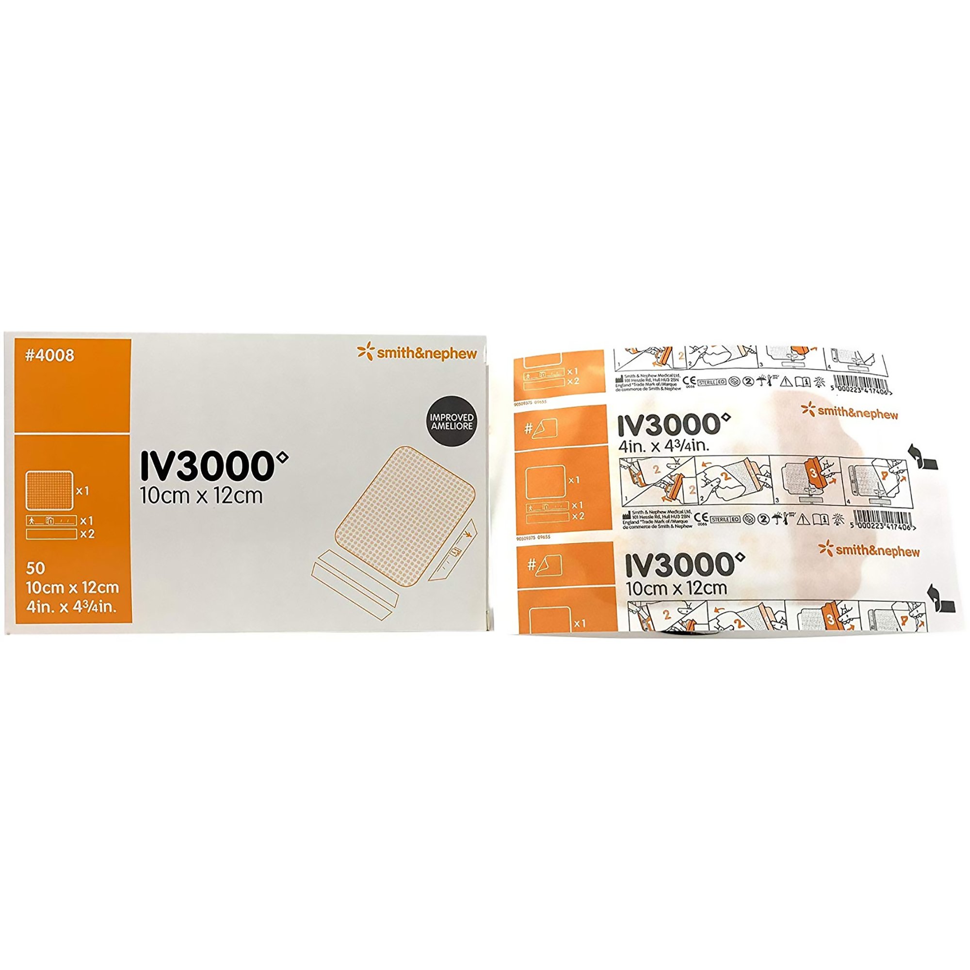 Smith & Nephew - 66024008 IV3000™ IV Dressing