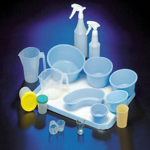 DeRoyal - 31-027 Sterile Emesis Basin DeRoyal® Blue 20 oz. Plastic Single Patient Use