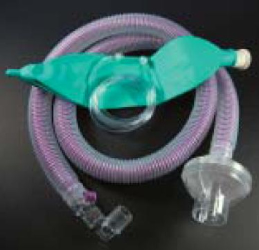 Ambu - D360-6121Z Anesthesia Breathing Circuit Universal Flex2® Coaxial Tube 60 Inch Tube Single Limb Adult 3 Liter Bag Single Patient Use