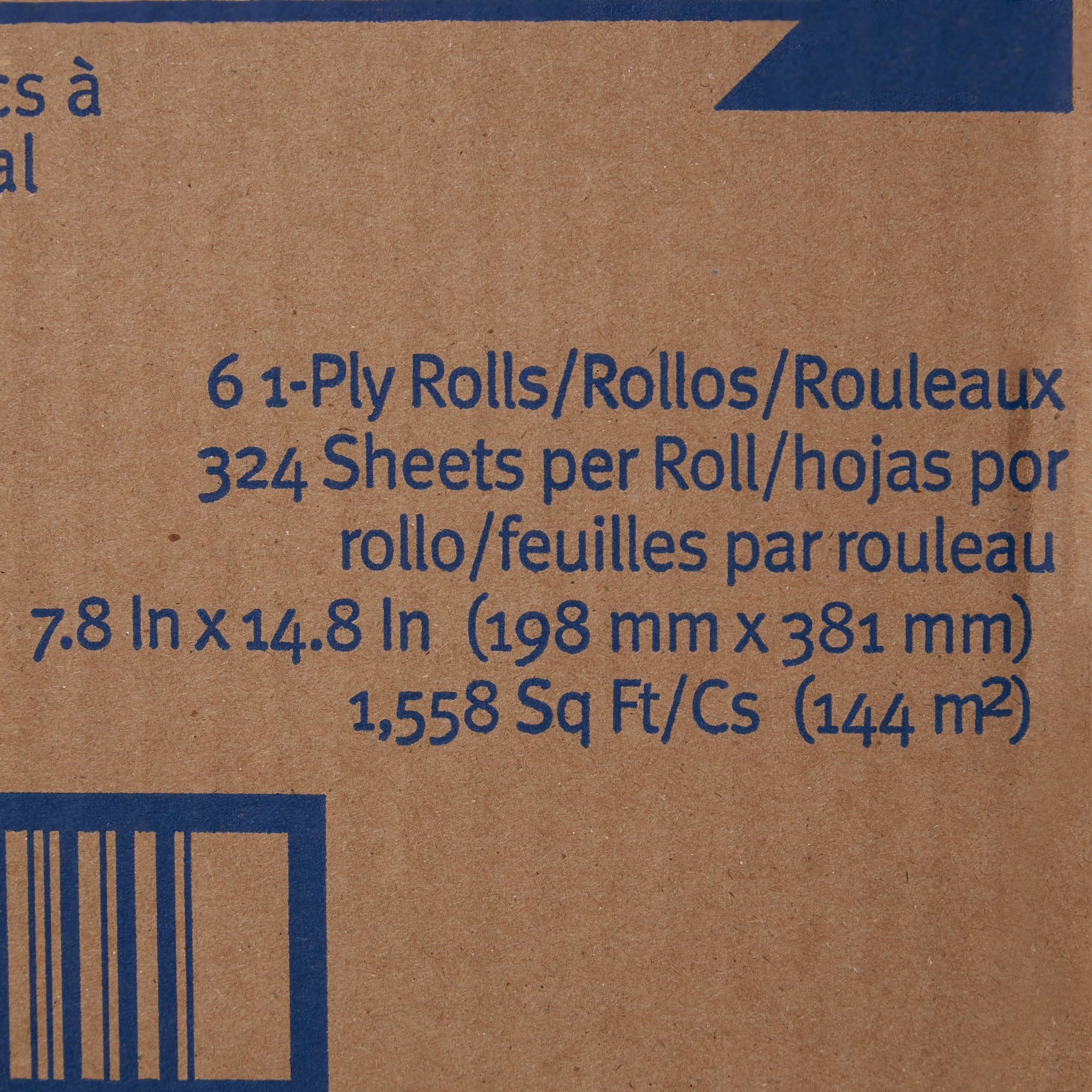 Georgia-Pacific Consumer Products LP 28124 - SofPull® White Paper Towel, 3,300 Feet, 6 Rolls per Case - 1/Each, 6/Case