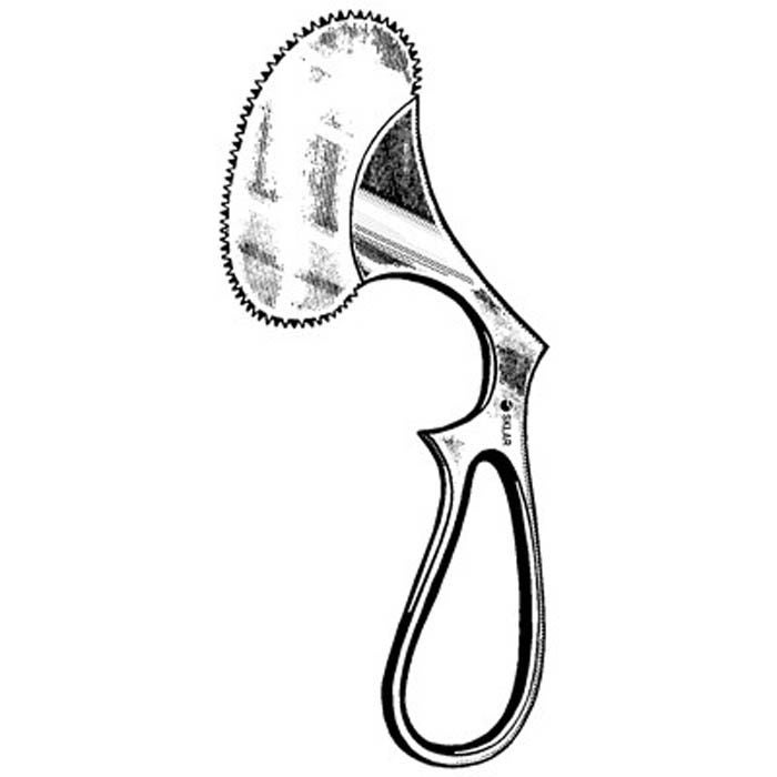Sklar - 11-1525 Plaster Cast Saw Engel Chrome Plated Steel