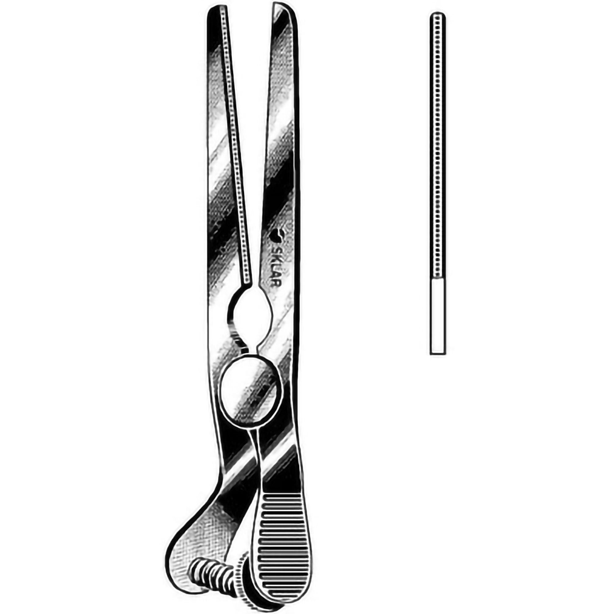 Sklar - 52-1546 Bulldog Clamp Sklar® Glover 2-3/4 Inch Length Stainless Steel