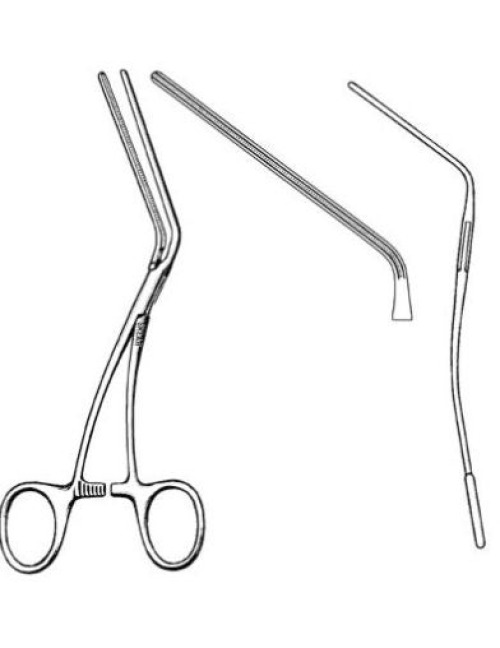 Sklar - 52-6600 Peripheral Vascular Clamp Sklar® DeBakey 7 Inch Length Stainless Steel