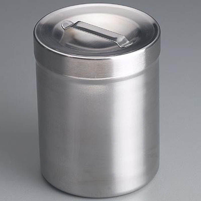 Sklar - 10-1523 Sundry Jar Stainless Steel Stainless Steel 1/2 Quart 2-1/4 X 4-1/8 Inch