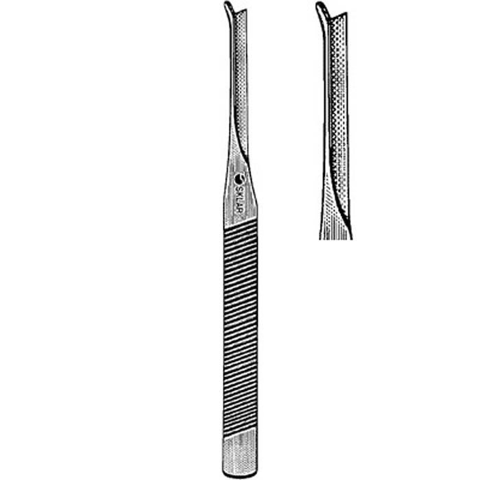 Sklar - 41-1360 Osteotome Silver Straight, Guarded One Side Stainless Steel NonSterile 7 Inch Length