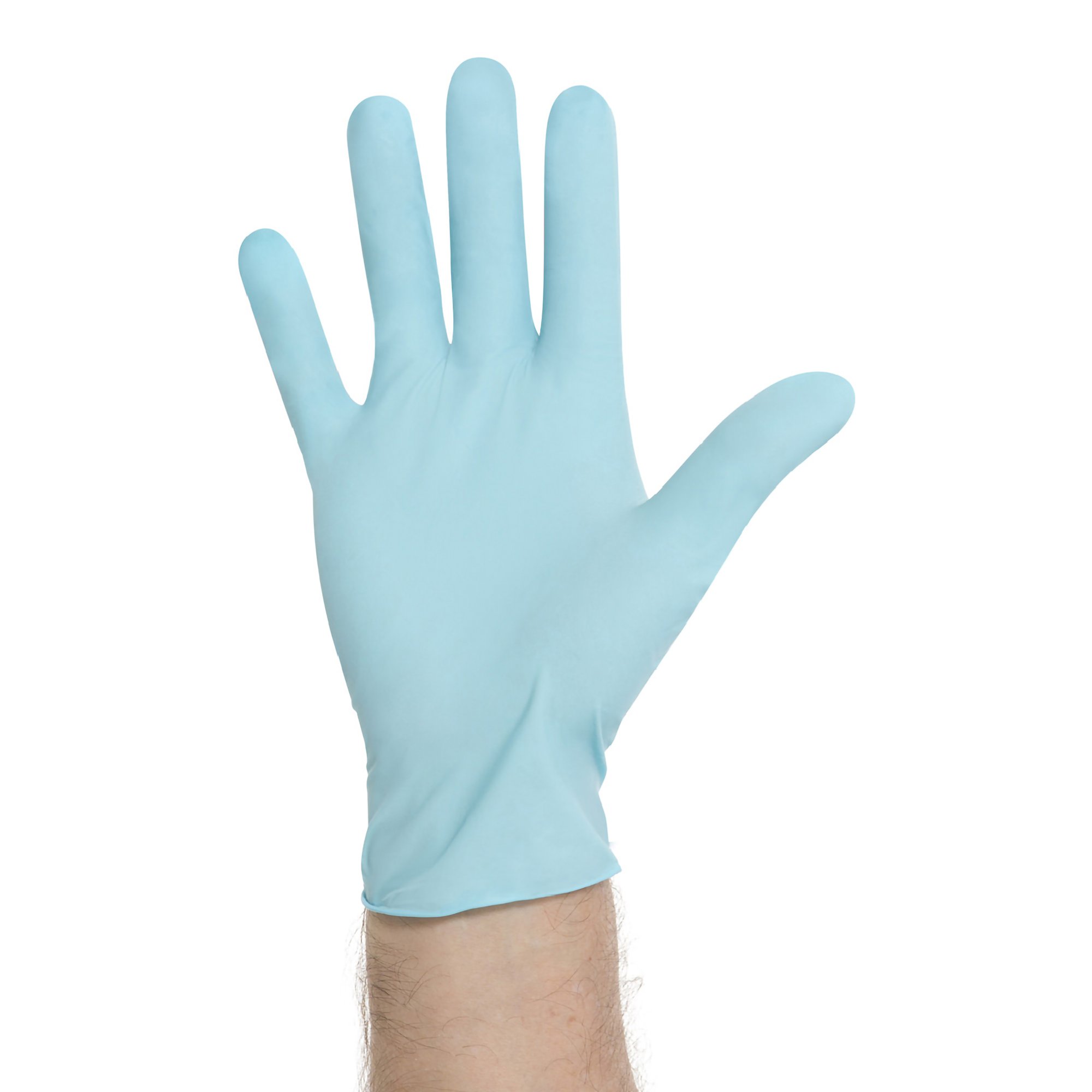 O&M Halyard Inc 53102 - Blue Nitrile® Exam Glove, Medium - 100/Box, 1000/Case