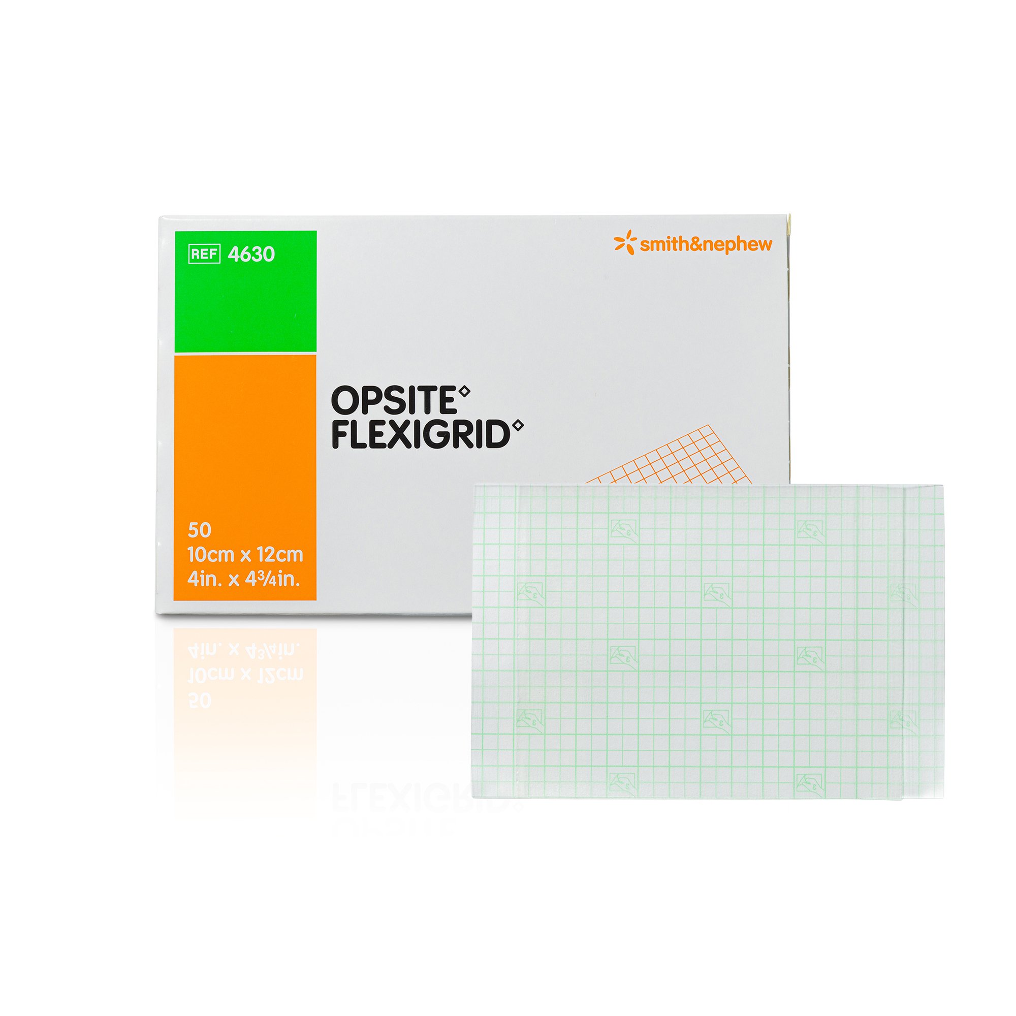 Smith & Nephew - 4630 OpSite Flexigrid Transparent Film Dressing