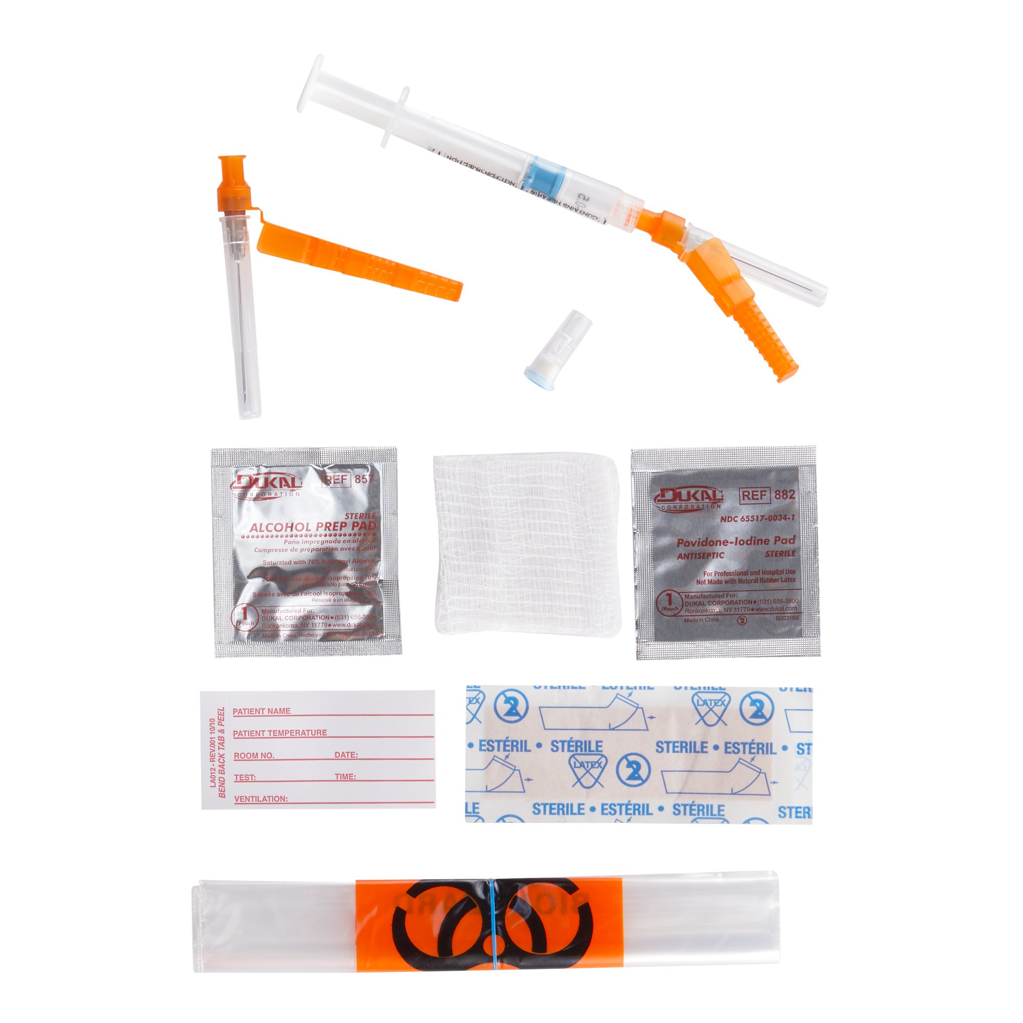 ICU Medical FKA Smiths Medical 4599P-1 - Pro-Vent® Plus Arterial Blood Gas Kit - 1/Each, 100/Case