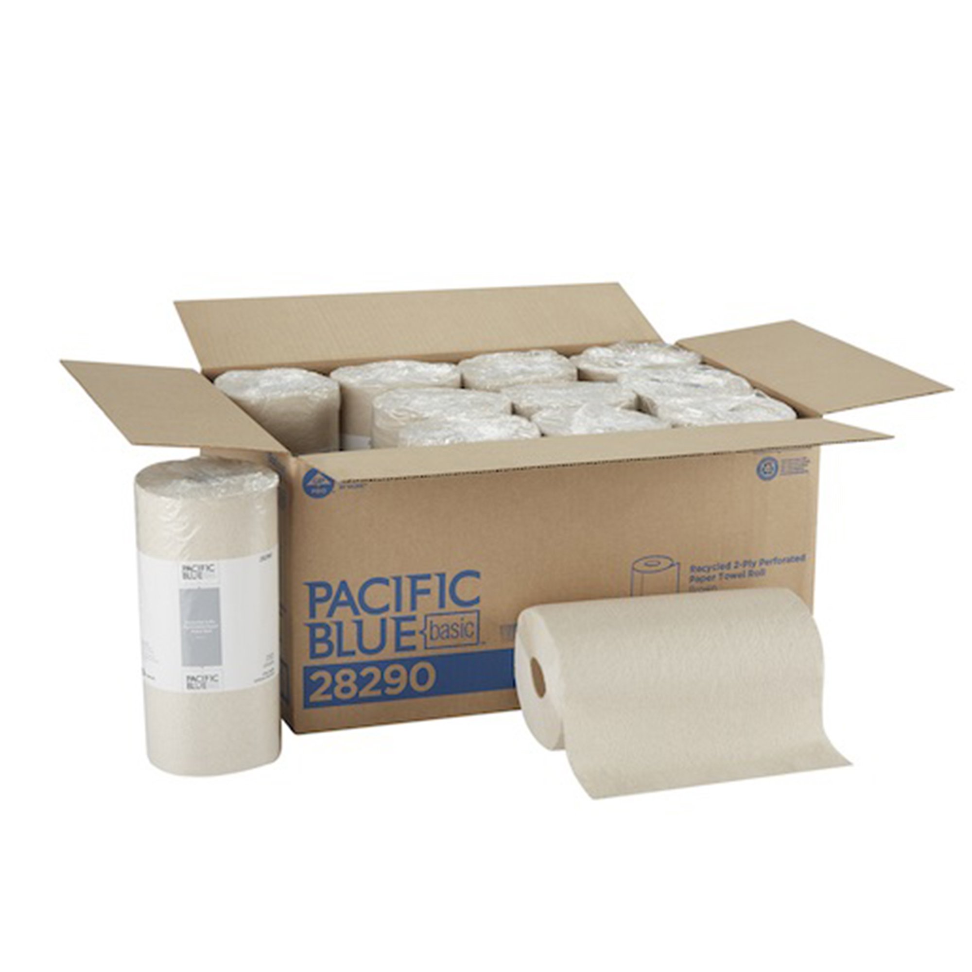 Georgia-Pacific Consumer Products LP 28290 - Pacific Blue Basic™ Kitchen Paper Towel - 1/Roll, 12/Case