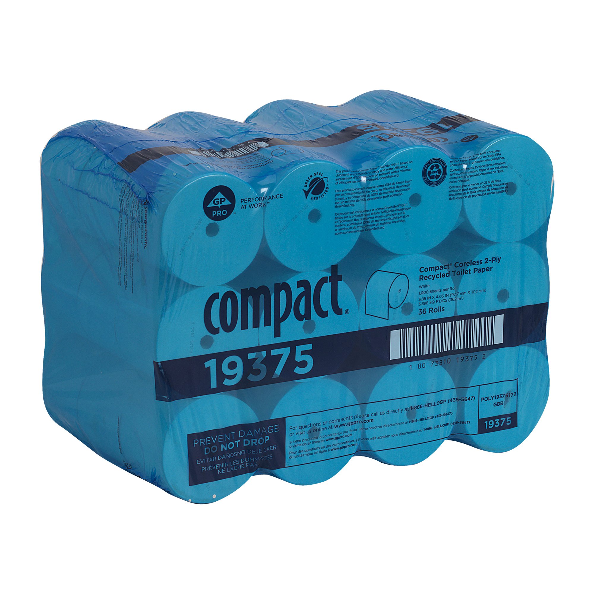 Georgia-Pacific Consumer Products LP - 19375 compact® Toilet Tissue