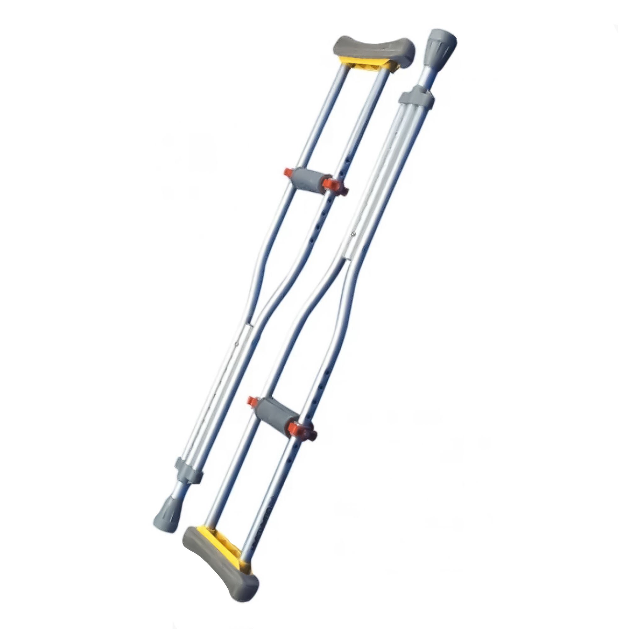 DJO - 79-91335 Underarm Crutches ProCare® Adult 5 Foot 2 Inch to 5 Foot 10 Inch User Height Aluminum Frame 300 lbs. Weight Capacity