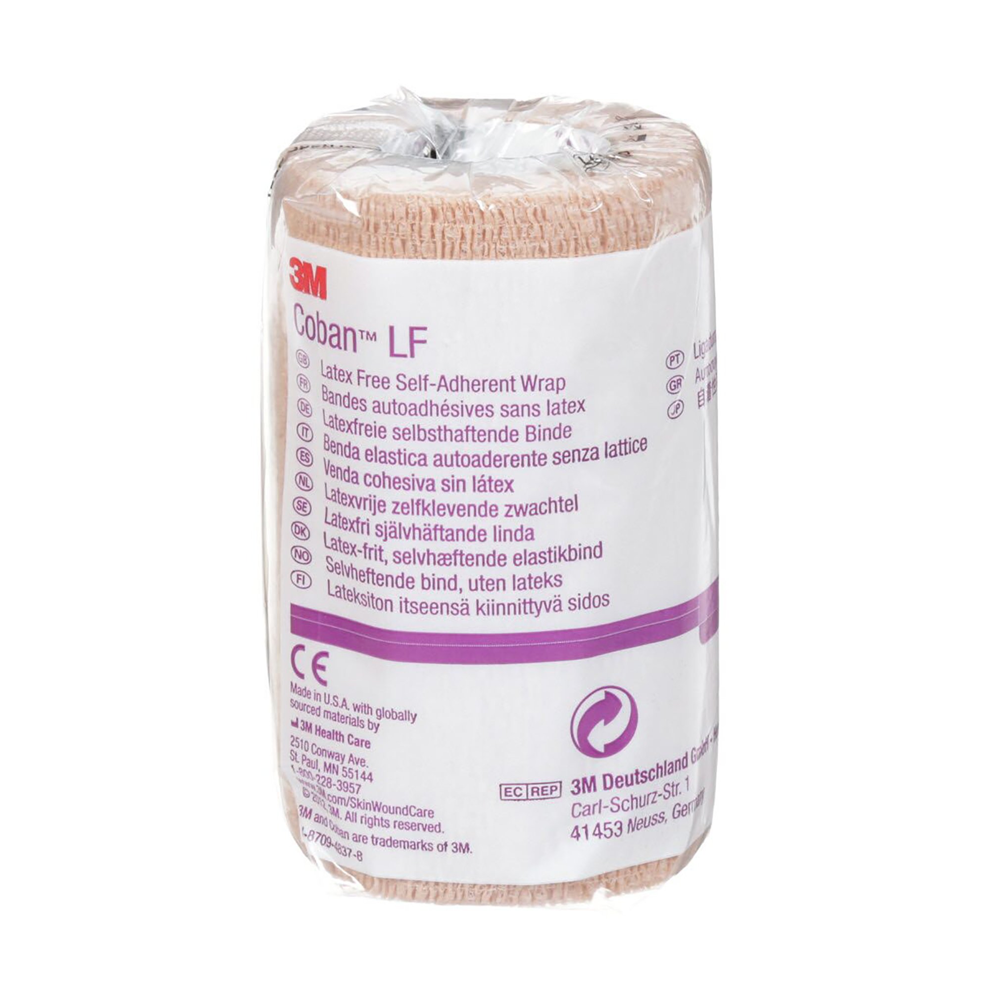 Solventum Corporation - 2084 3M™ Coban™ LF Self-adherent Closure Cohesive Bandage