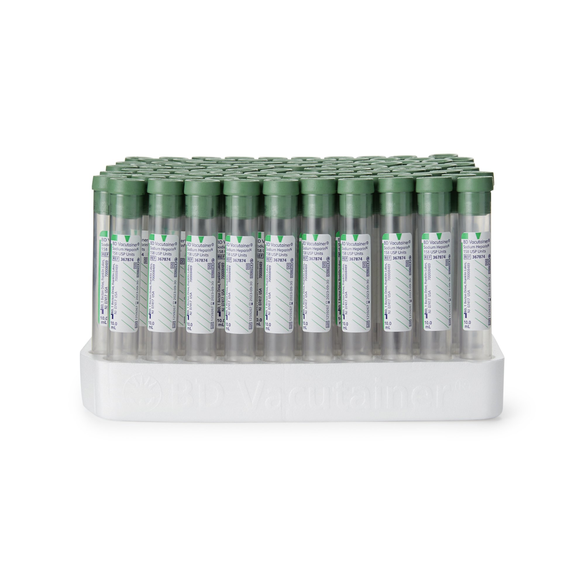 BD Vacutainer Venous Blood Collection Tube 367874 by BD