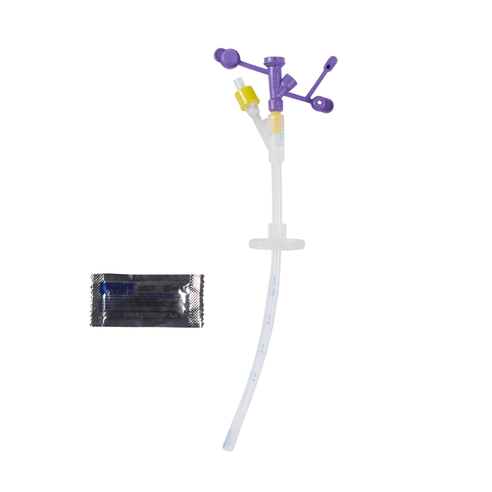 Cardinal - 8884720205 Gastrostomy Feeding Tube with Y Ports Kangaroo™ 20 Fr. Silicone Sterile