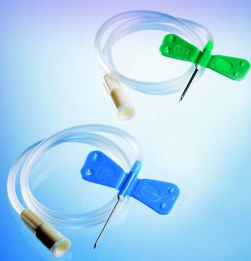 Nipro Medical - PR+23G19 Huber Infusion Set Nipro™ 23 Gauge 3/4 Inch 12 Inch Tubing Without Port