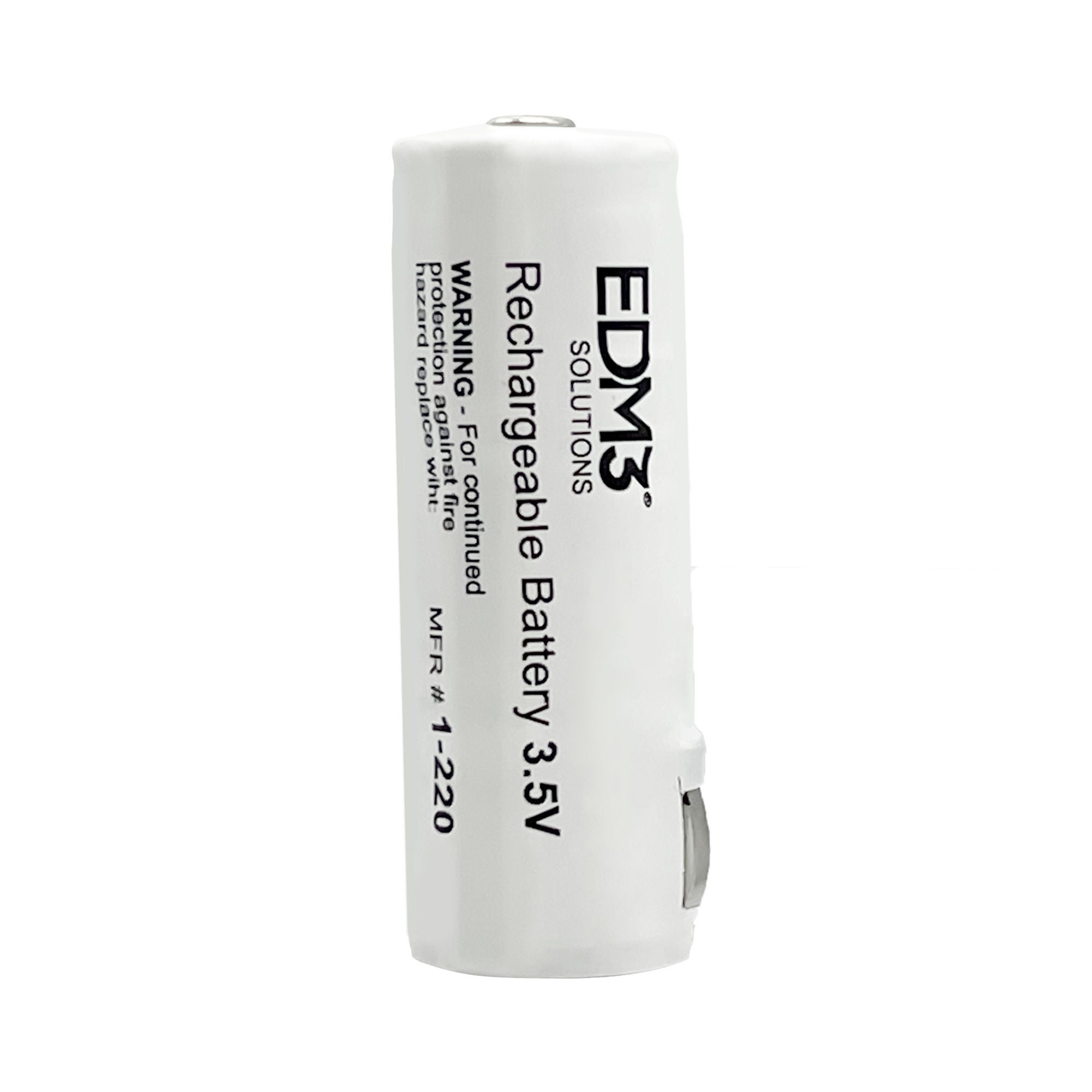 EDM 3 LLC - 1-220 Diagnostic Battery HealthLink® NiCd Battery For Diagnostic Sets / Audioscopes / Pneumochecks / Pocketscopes / CompacSets / Microtymps / Microtymp 2s
