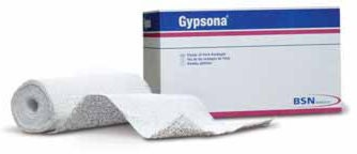 BSN Medical - 30-3045 Plaster Bandage Gypsona® HP 4 Inch X 15 Foot Plaster of Paris White