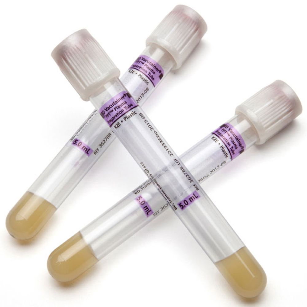 BD 362788 - BD Vacutainer® PPT™ Molecular Diagnostic Tube, 5 mL, 13 x 100 mm - 100/Box, 1000/Case