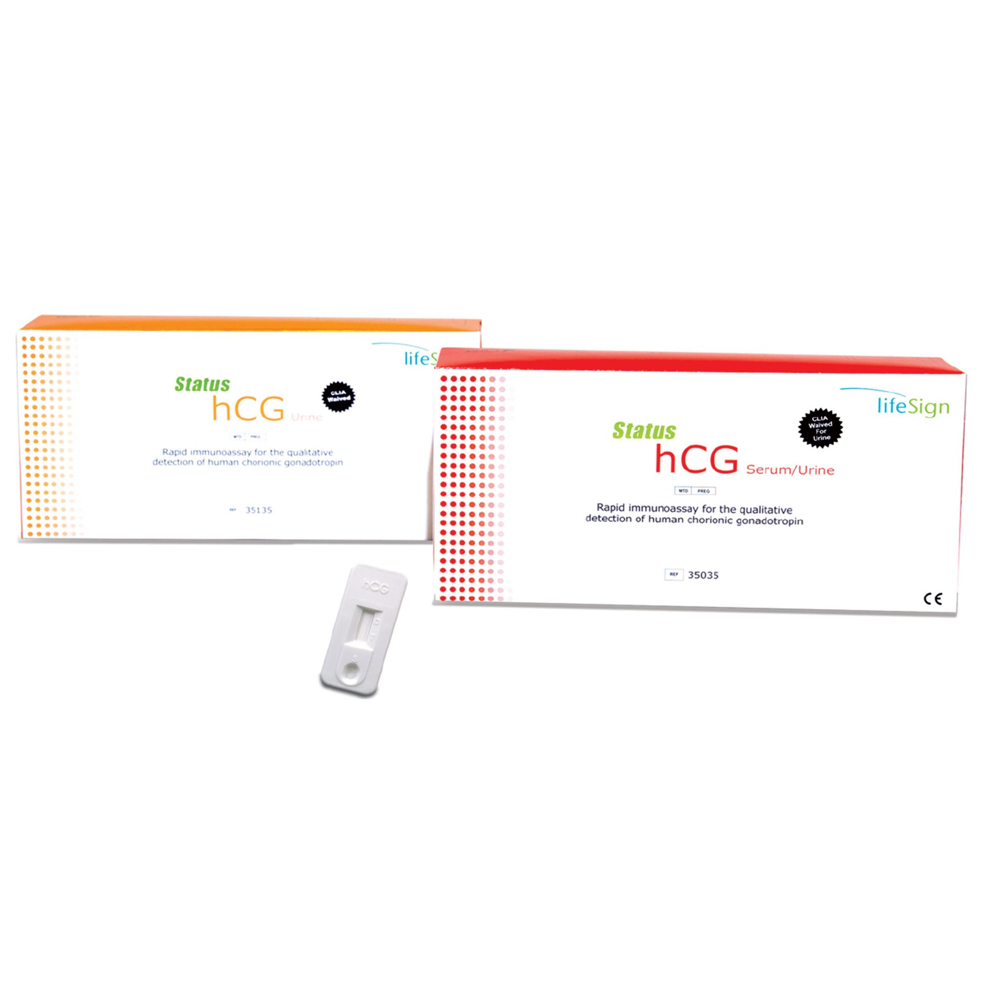 LifeSign 35035 - Status hCG Pregnancy Fertility Reproductive Health Test Kit - 35/Box