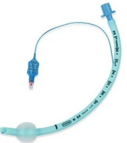 ICU Medical FKA Smiths Medical - 100/179/050 Cuffed Endotracheal Tube Portex® 250 mm Length Curved 5.0 mm ID Pediatric Murphy Eye