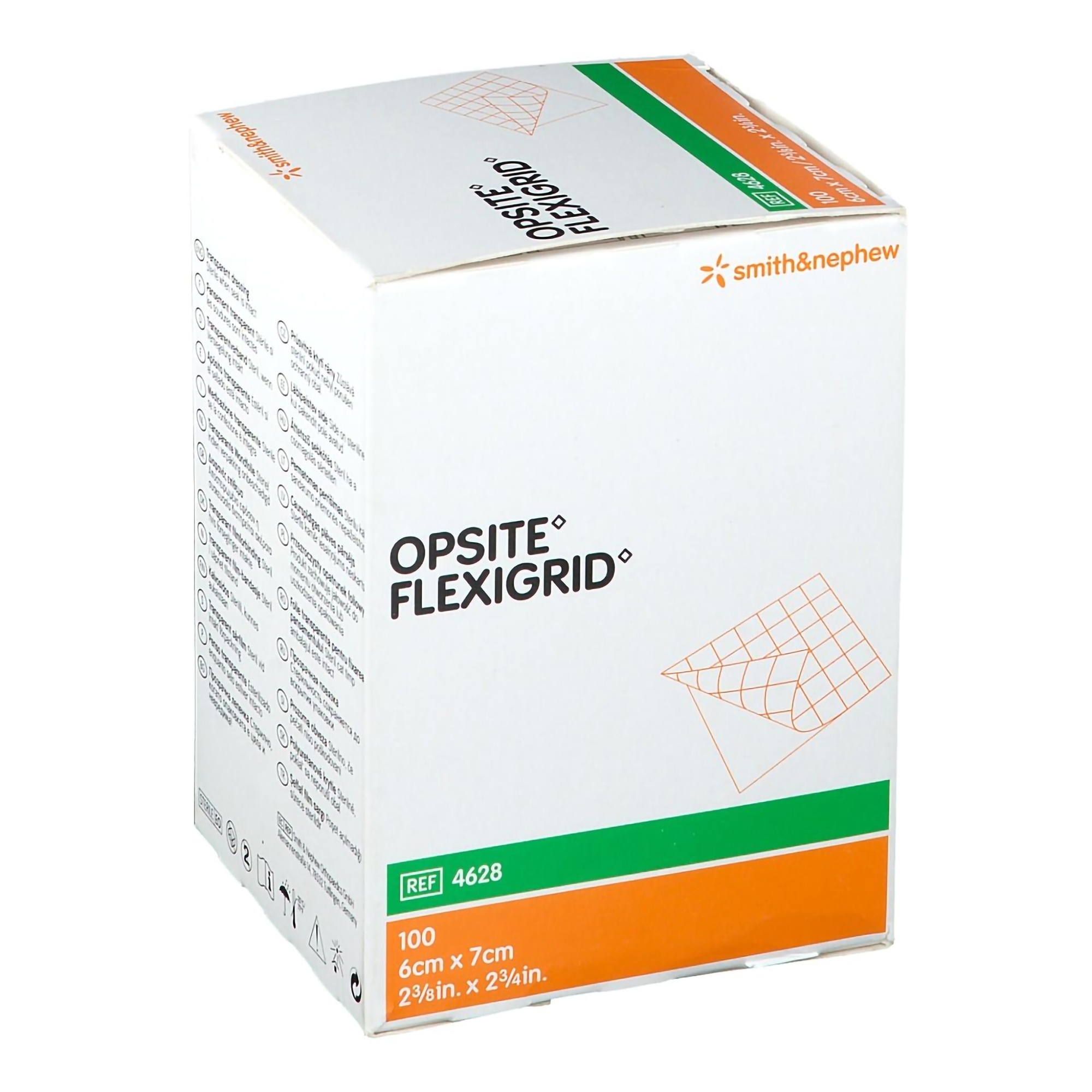 Smith & Nephew - 4628 OpSite Flexigrid Transparent Film Dressing