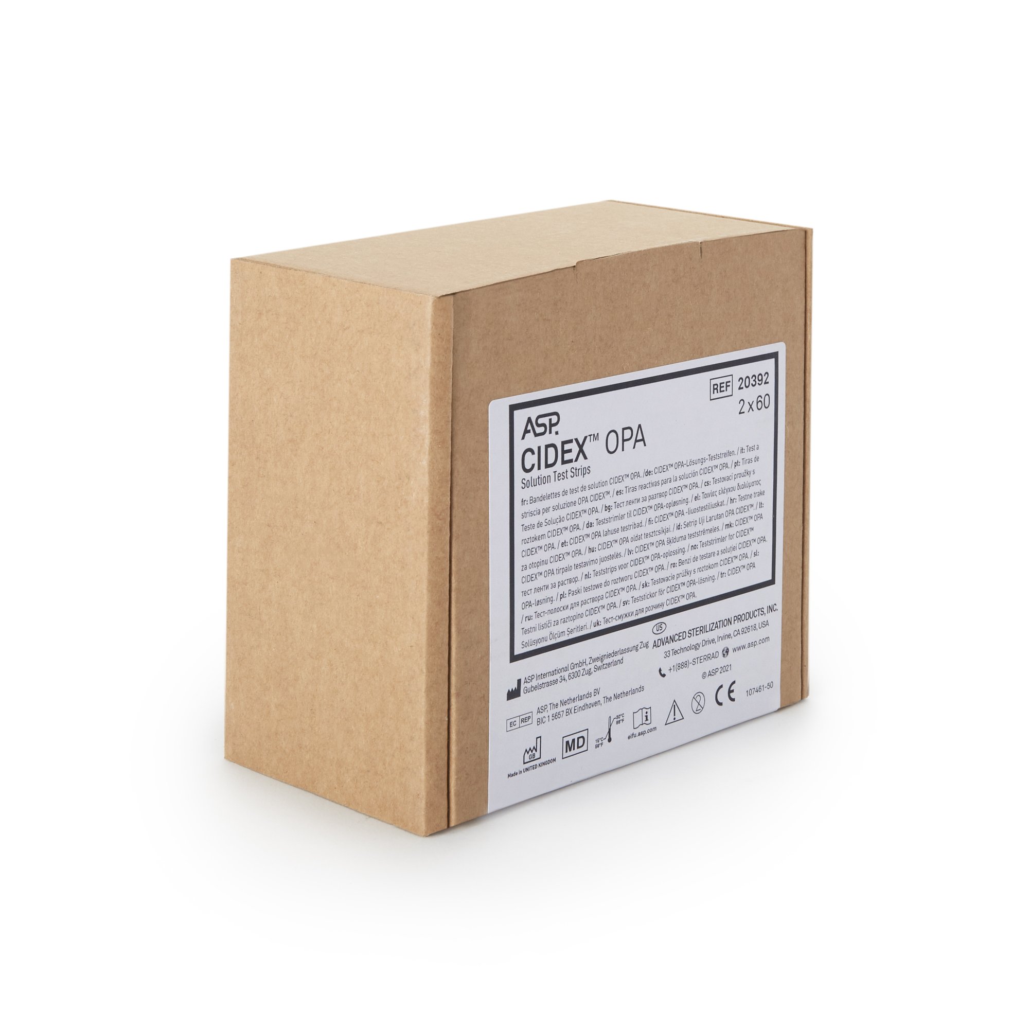 Advanced Sterilization Products - 20392 Cidex® OPA Concentration Indicator Test Strips