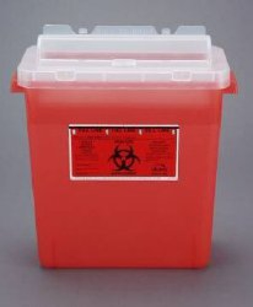 Bemis Healthcare 333 030 - Bemis™ Sentinel Multi-purpose Sharps Container, 3 Gallon, 15 x 13.87 x 6.87 Inch - 1/Each, 12/Case