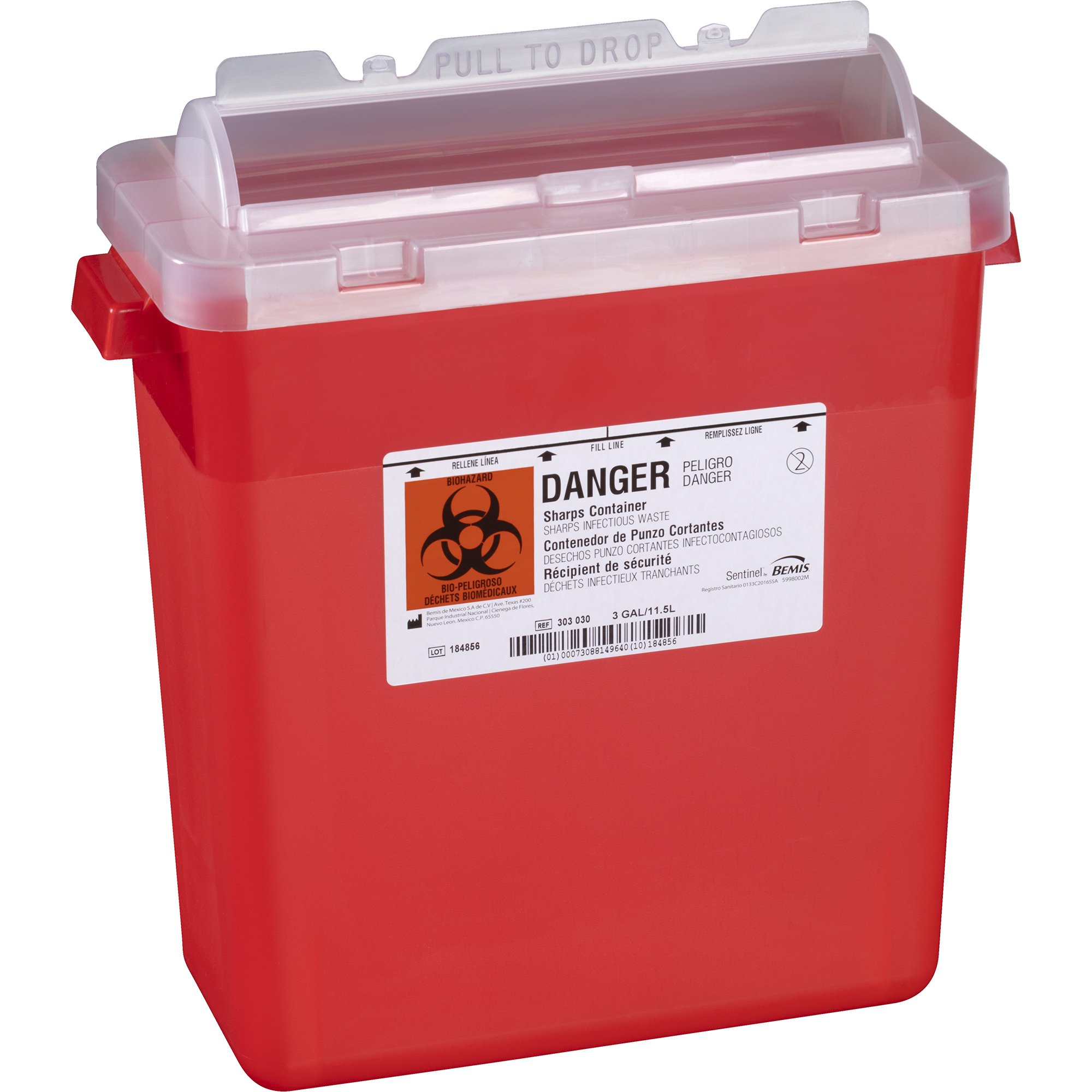 Bemis Healthcare - 333 030 Bemis™ Sentinel Multi-purpose Sharps Container