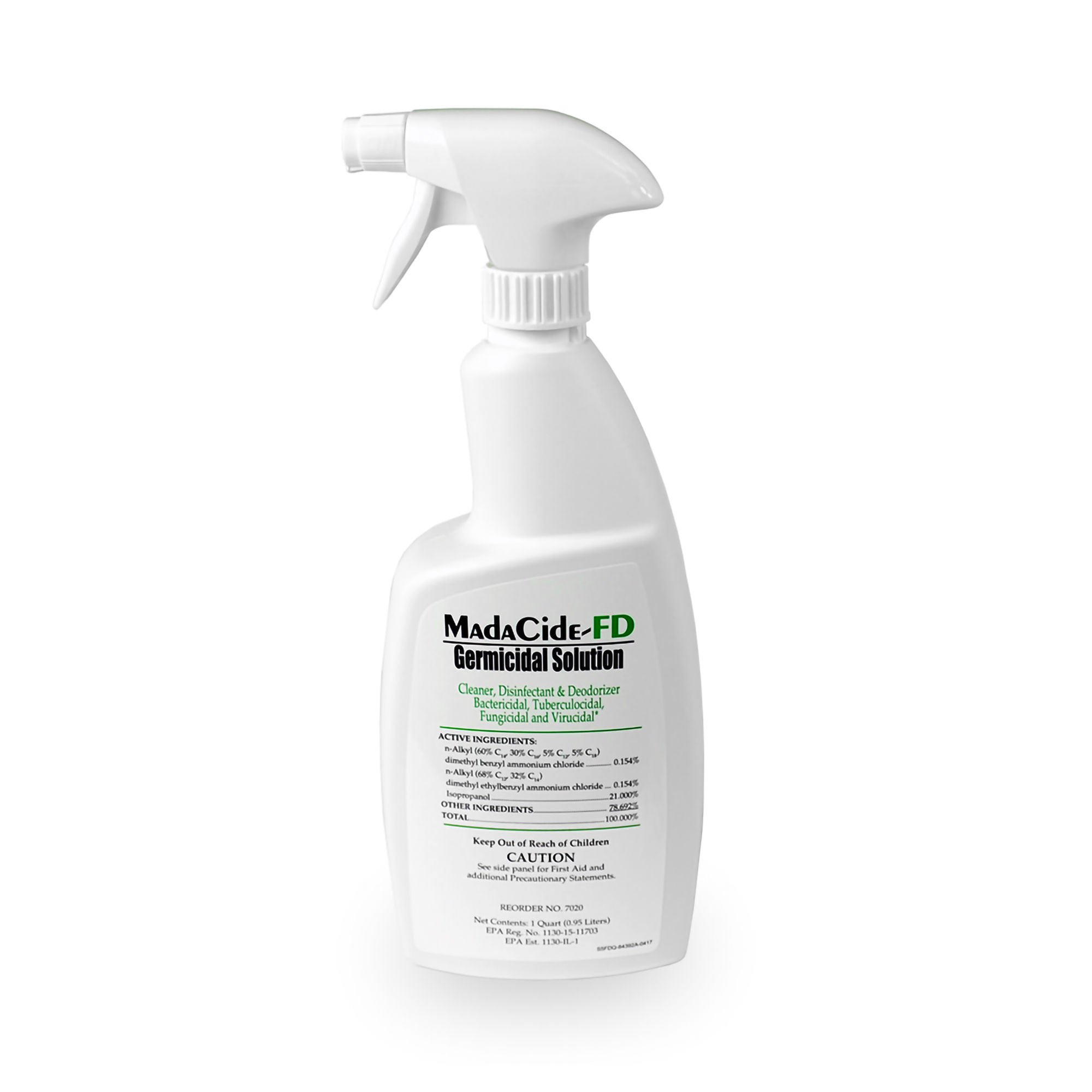 Mada Medical Products - 7020 MadaCide FD Germicidal Solution