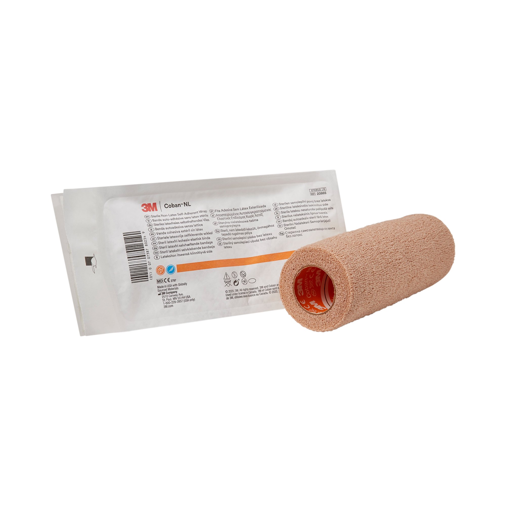 Solventum Corporation - 2086S 3M™ Coban™ LF Self-adherent Closure Cohesive Bandage